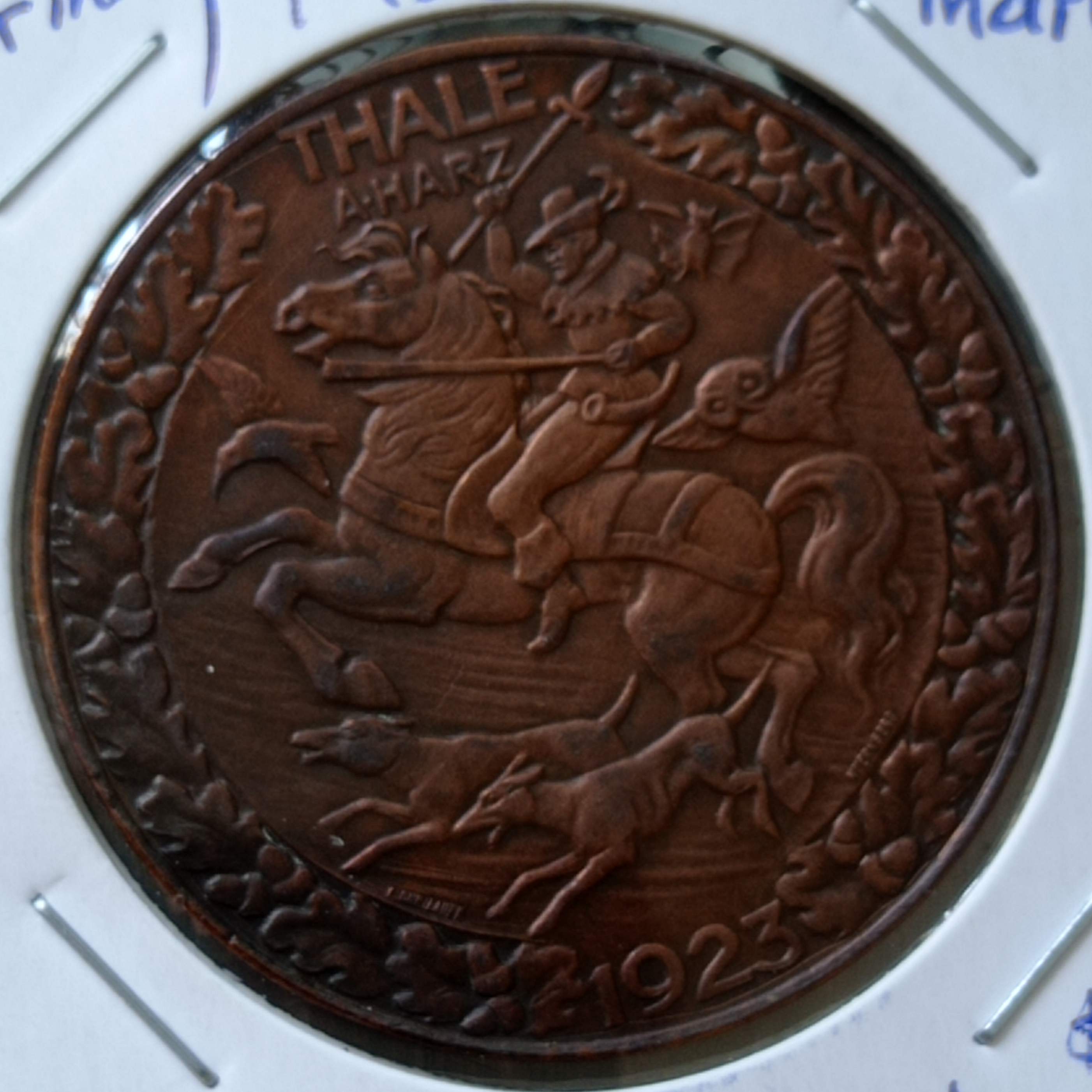 Seek-More-Information-About-The-Token-Id:-6-Mark-Commemorative--Thale-Am-Harz-1923